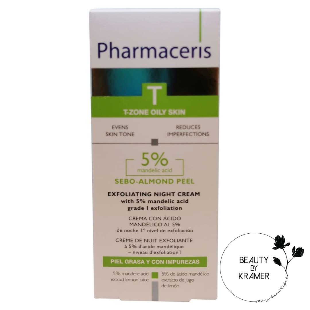 Pharmaceris antiakne eksfolierende natcreme